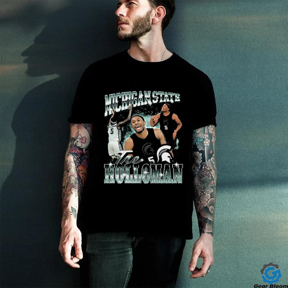 Tre Holloman Michigan State Spartans T Shirt Tre Holloman Michigan State Spartans T Shirt