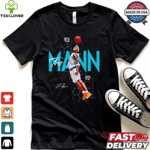 Tre Mann slam dunk Charlotte Hornets signature Christmas shirt