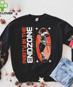 Melvin Gordon Denver Broncos Endzone Party Signature Shirt