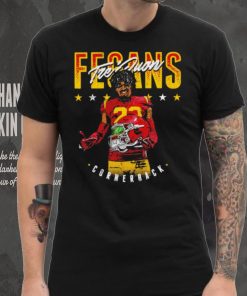 Tre’Quon Fegans number 23 USC Trojans football player helmet cornerback pose shirt 6 Tre’Quon Fegans number 23 USC Trojans football player helmet cornerback pose shirt