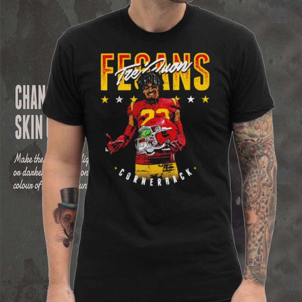 Tre’Quon Fegans number 23 USC Trojans football player helmet cornerback pose shirt Tre’Quon Fegans number 23 USC Trojans football player helmet cornerback pose shirt