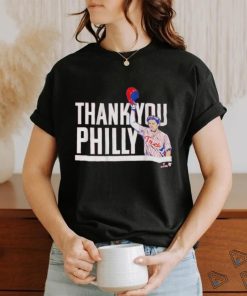 Trea Turner Thank You Philly Shirt