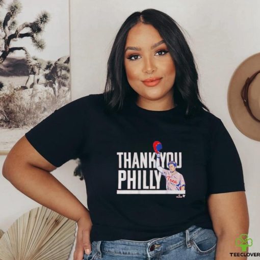 Trea Turner Thank You Philly Shirt