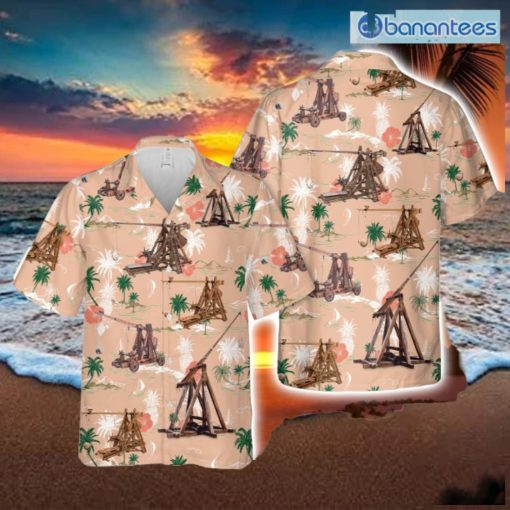 Trebuchet Button Down Hawaiian Shirt Trend Summer