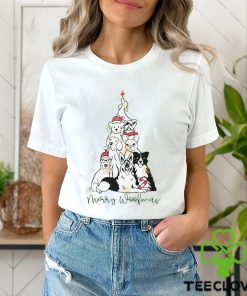 Tree Christmas Dog Shirt