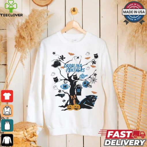Tree Halloween Carolina Panthers NFL Team 2024 Shirt