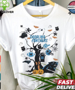 Tree Halloween Carolina Panthers NFL Team 2024 Shirt