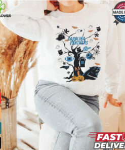 Tree Halloween Carolina Panthers NFL Team 2024 Shirt