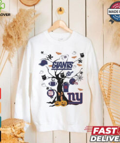 Tree Halloween New York Giants NFL Team 2024 Shirt