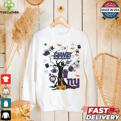 Tree Halloween New York Giants NFL Team 2024 Shirt