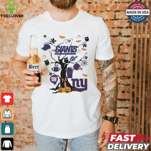 Tree Halloween New York Giants NFL Team 2024 Shirt