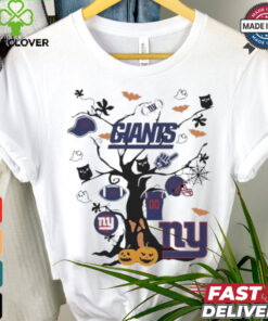 Tree Halloween New York Giants NFL Team 2024 Shirt