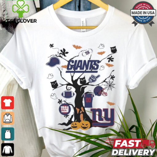 Tree Halloween New York Giants NFL Team 2024 Shirt