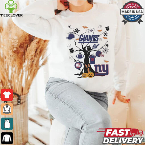 Tree Halloween New York Giants NFL Team 2024 Shirt