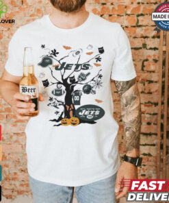 Tree Halloween New York Jets NFL Team 2024 Shirt