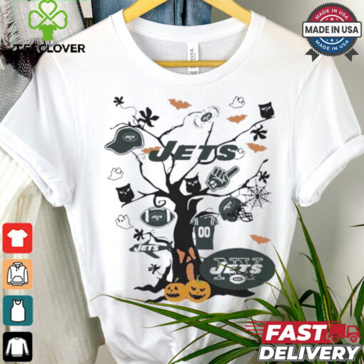 Tree Halloween New York Jets NFL Team 2024 Shirt