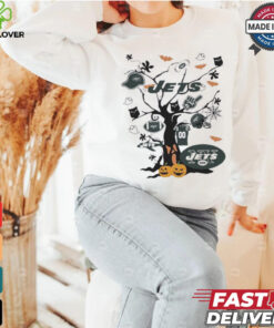 Tree Halloween New York Jets NFL Team 2024 Shirt