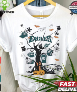 Tree Halloween Philadelphia Eagles NFL Team 2024 Shirt