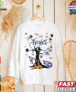 Tree Halloween Tennessee Titans NFL Team 2024 Shirt