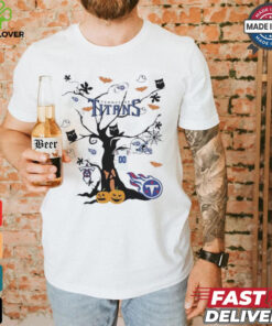 Tree Halloween Tennessee Titans NFL Team 2024 Shirt