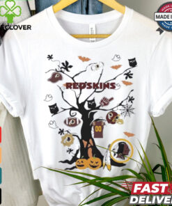 Tree Halloween Washington Redskins NFL Team 2024 Shirt