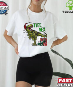 Tree Rex Christmas Santa’s gift shirt