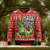 Kamehameha Christmas Unisex Wool Sweater Ugly Christmas Sweater 3D