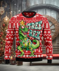 Tree Rex Rex Dinosaur Jurassic ParkUgly Christmas Sweater Unique Gift
