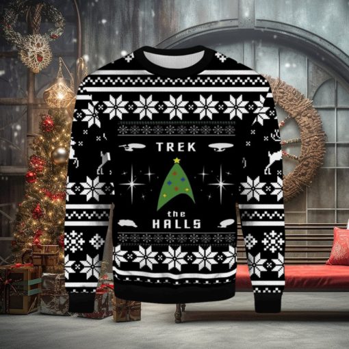 Trek The Halls Christmas Sweater