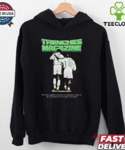 Trenches Magazine Kanu and Okocha shirt