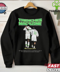 Trenches Magazine Kanu and Okocha shirt
