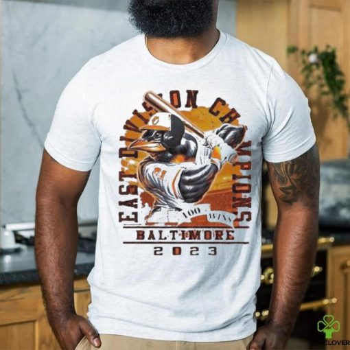 Trending Baltimore Orioles Mascot 2023 East Division Champion 100 Wins shirt