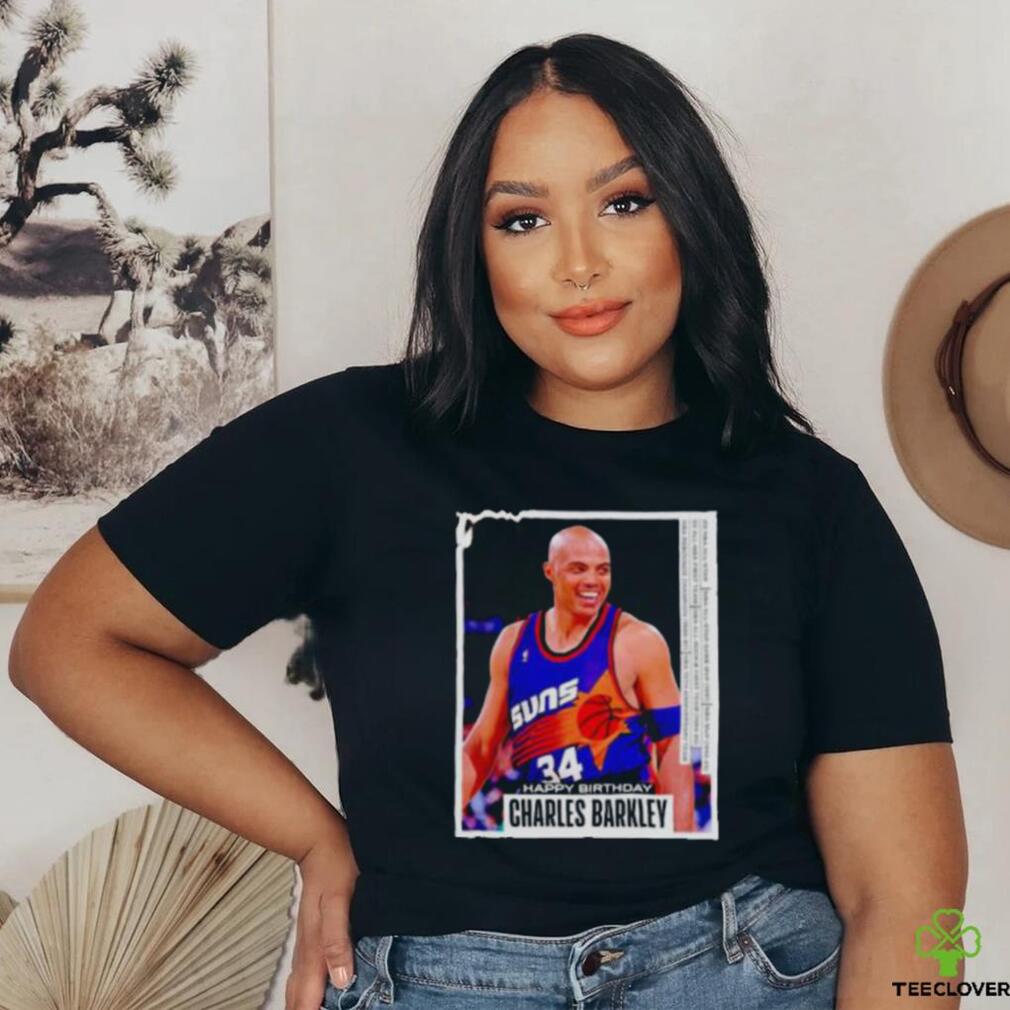 Trending Charles Barkley Happy Birthday Poster T Shirt Trending Charles Barkley Happy Birthday Poster T Shirt