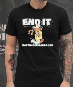 Trending Garfield end it baltimore hardcore shirt
