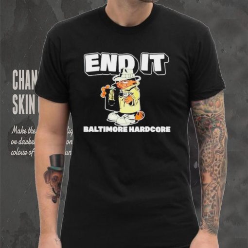 Trending Garfield end it baltimore hardcore shirt