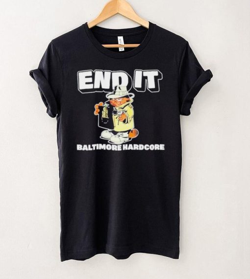 Trending Garfield end it baltimore hardcore shirt