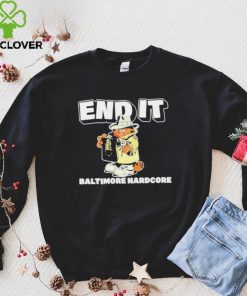 Trending Garfield end it baltimore hardcore shirt