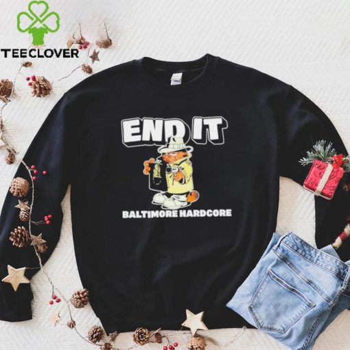 Trending Garfield end it baltimore hardcore shirt