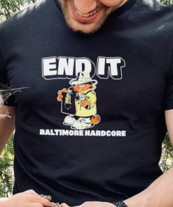 Trending Garfield end it baltimore hardcore shirt