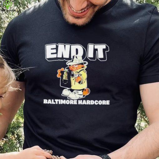 Trending Garfield end it baltimore hardcore shirt