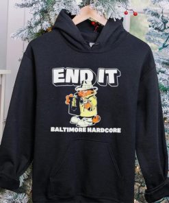 Trending Garfield end it baltimore hardcore shirt
