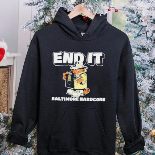Trending Garfield end it baltimore hardcore shirt