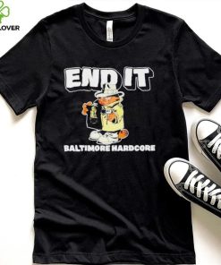 Trending Garfield end it baltimore hardcore shirt
