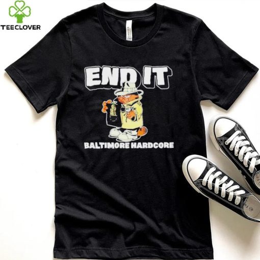 Trending Garfield end it baltimore hardcore shirt