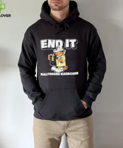 Trending Garfield end it baltimore hardcore shirt