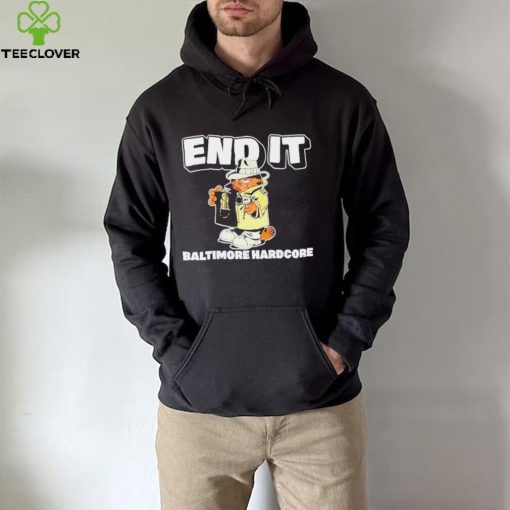 Trending Garfield end it baltimore hardcore shirt