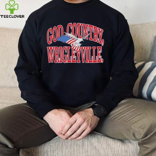 Trending God country Wrigleyville shirt