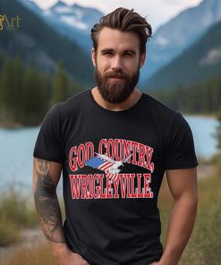 Trending God country Wrigleyville shirt