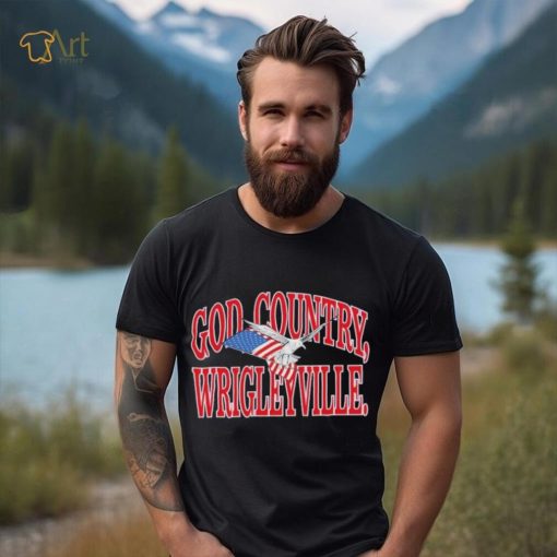 Trending God country Wrigleyville shirt