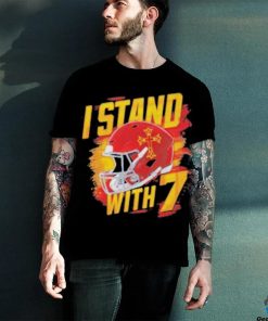 Trending I Stand With 7 Harrison Butker Chiefs Helmet Shirt